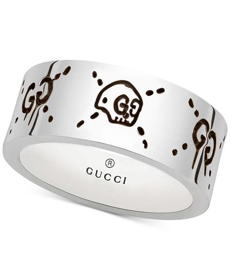 gucci ring mens|gucci ghost ring men.